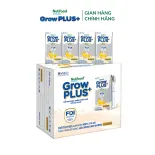 Thùng 24 hộp Sữa bột pha sẵn Nutifood Sweden GrowPLUS+ Vị Chuối Sữa hộp 110ml - Hỗ trợ phát triển chiều cao -  (24 hộp x 110ml)