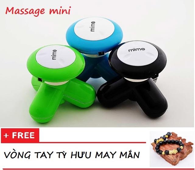 ⚡⚡ [HOT SALE] Máy Massage Mimo mini 3 chân + Tặng 1 VÒNG TAY TỲ HƯU may mắn FUNO