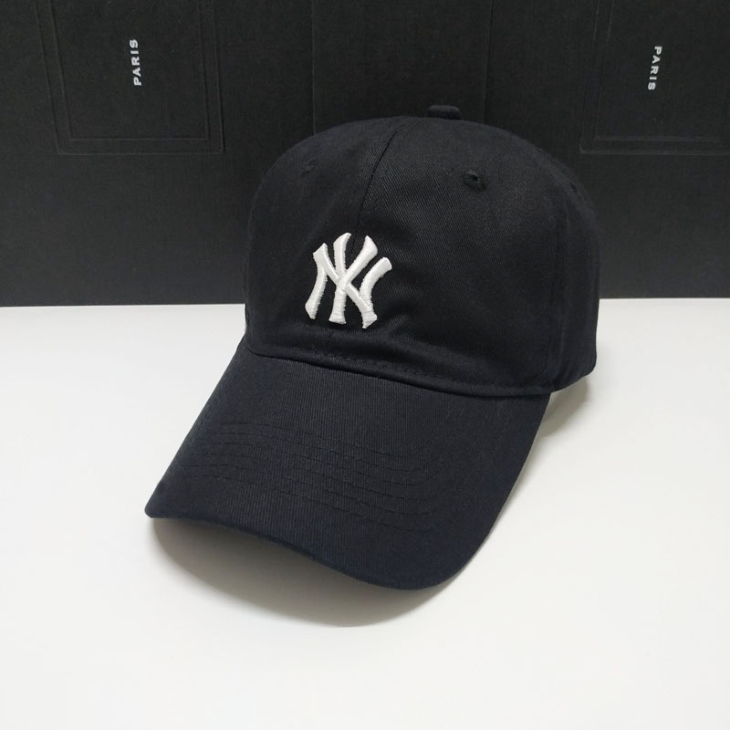 Mũ Lưỡi Trai - Nón Bóng Chày NY Nhỏ Hàng Cao Cấp GH001 - Thời Trang Cá Tính Cho Nam Và Nữ - Chất Kaki 100% Cotton - Có 3 Màu đen xanh trắng - Free size