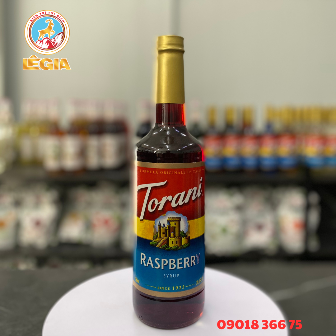 Siro torani phúc bồn tử đỏ 750ml - torani red raspberry syrup