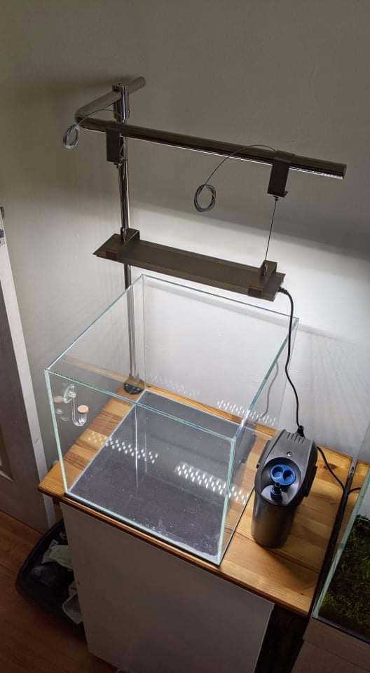 BỘ CÁP VÀ KẸP TREO ĐÈN INOX CỦA ĐÈN  VIVID 2, SLIM, WEEK, A2 CHO BỂ CÁ , BỀ THỦY SINH