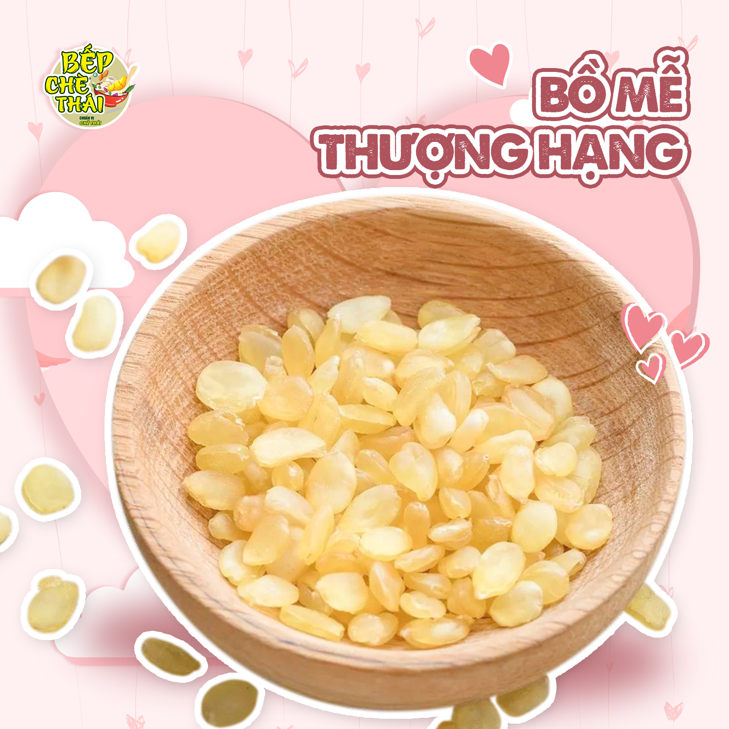 Bồ Mễ - Tuyết Liên Tử - Loại thượng hạng, hàng loại 1 - Nguyên liệu chè dưỡng nhan - Bếp Chè Thái