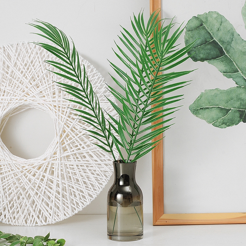 Lá cây giả đạo cụ chụp ảnh phụ kiện trang trí decor