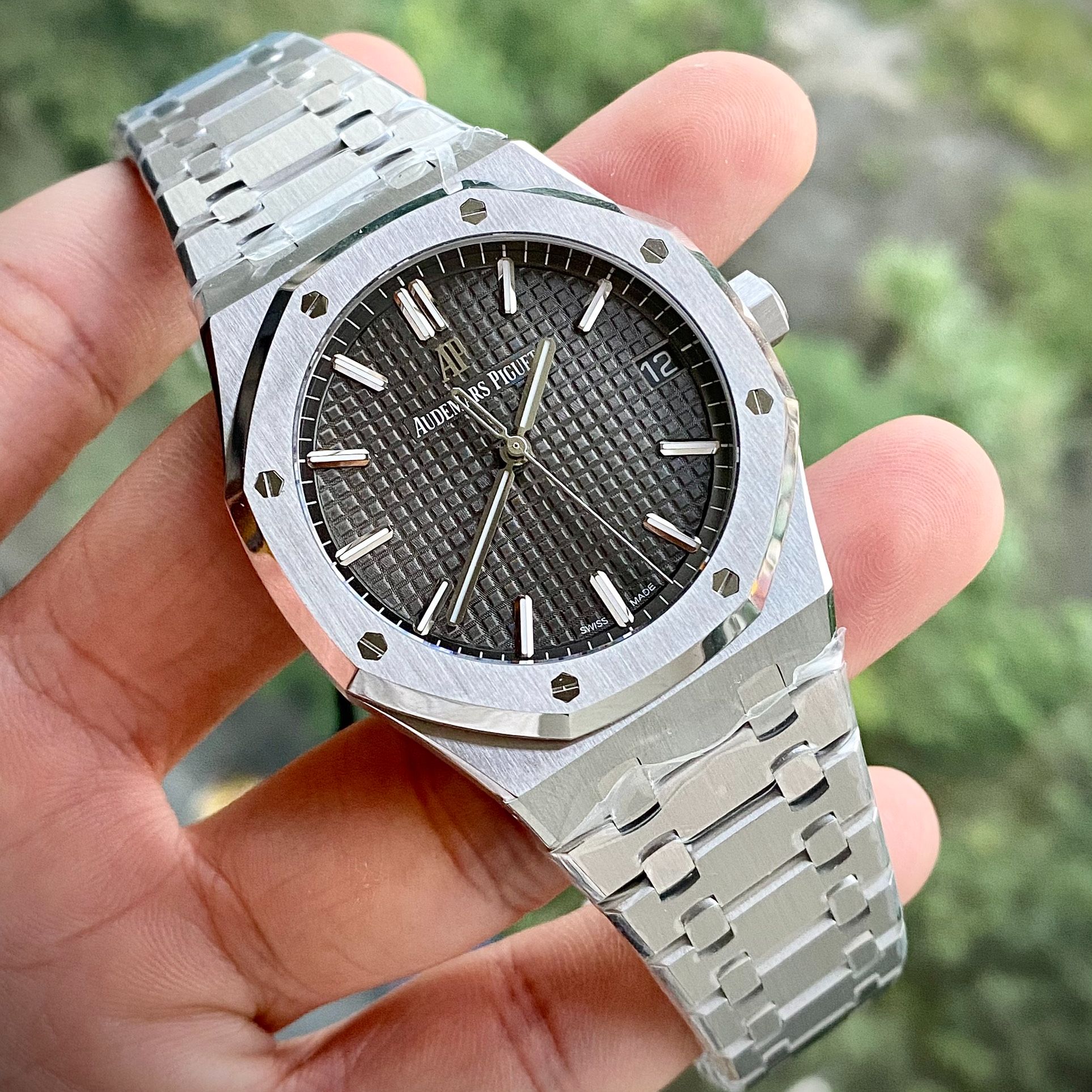 Đồng hồ nam ap royal oak 15500st.oo.1220st.01 41mm 3 màu lựa chọn