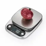 Cân tiểu ly điện tử mini nhà bếp Kitche Scale, Cân điện tử mini độ chính xác cao định lượng 0.1Gr đến 5000Gr, Tặng kèm 2 pin AAA
