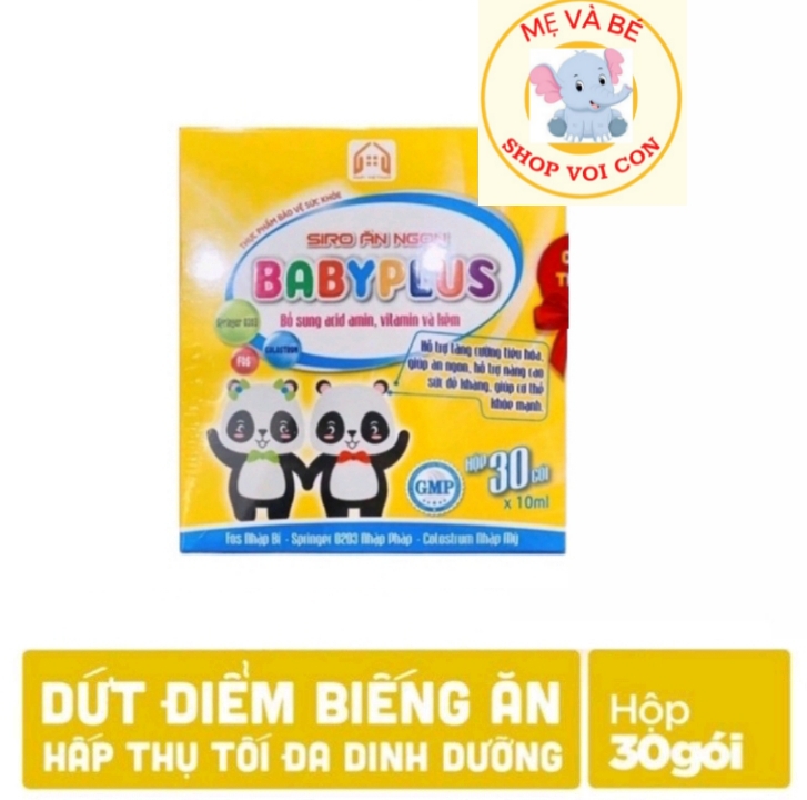 [ 100% HẾT BIẾNG ĂN ] SIRO ĂN NGON BABYPLUS DẠNG STICK TIỆN LỢI GIÚP BÉ ĂN NGON MIỆNG VÀ TĂNG CÂN TỰ NHIÊN