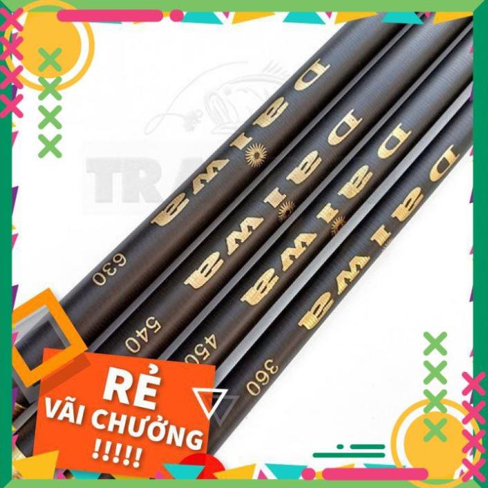 Cần câu đơn cần câu tay daiwa 6h tặng thêm ngọn phụ 8h đủ size