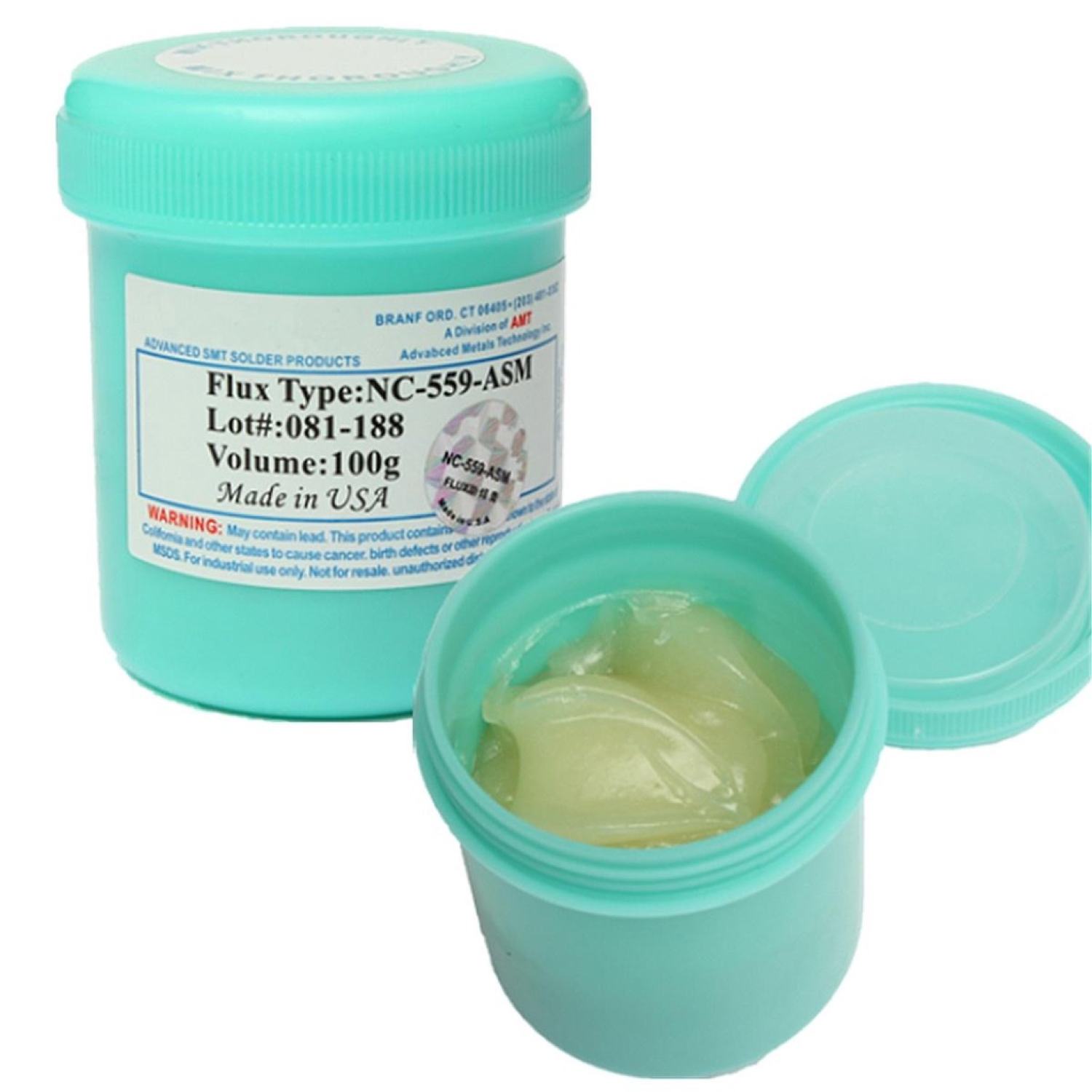 Mỡ hàn amtech nc-559-asm lọ 100g chuyên dụng