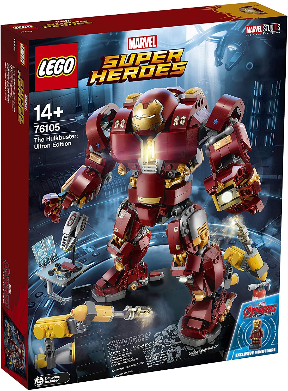 BRICK4U - LEGO  MARVEL AVENGERS - 76105 - THE HULKBUSTER: PHIÊN BẢN ULTRON