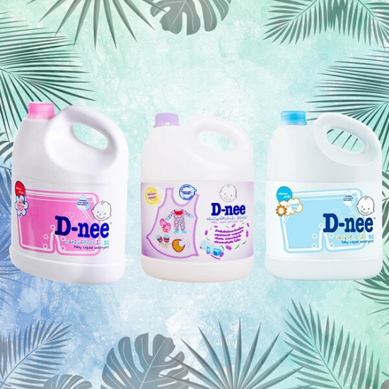 Nước Giặt Dnee / Dnii kid Thái Lan Mùi Hương Thơm Dịu Nhẹ, An Toàn Dùng Giặt Đồ Cho Bé Yêu 3600ml