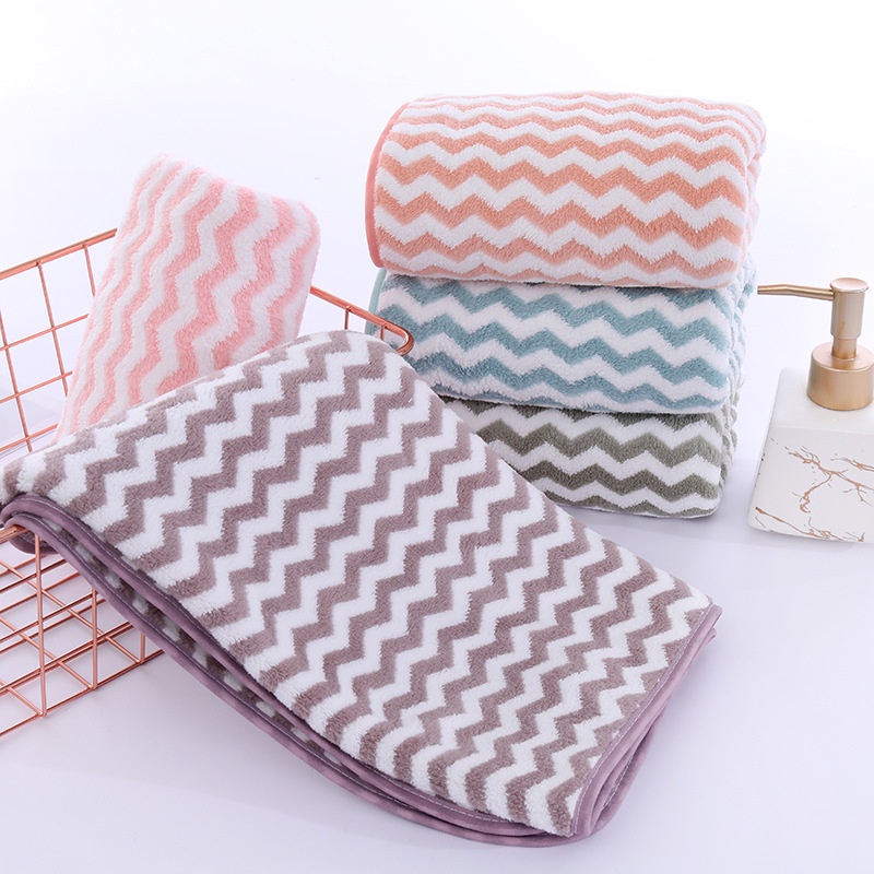 Khăn mặt lông mịn xuất Hàn 30 x 50cm siêu thấm nước