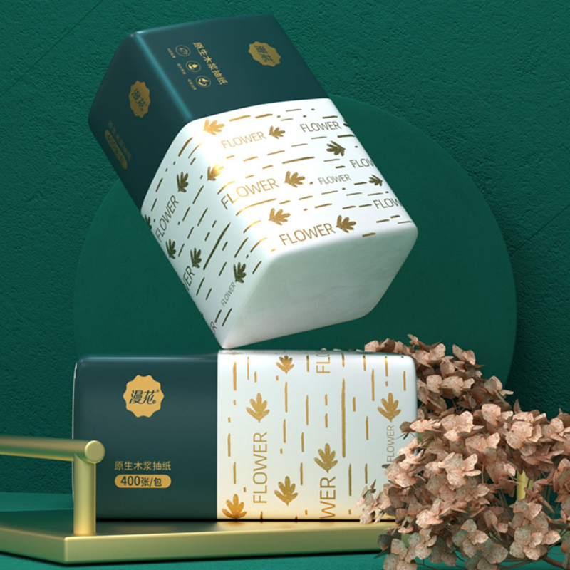Thùng 30 bịch giấy ăn hoa lụa khăn giấy rút đa năng 5 lớp kql300