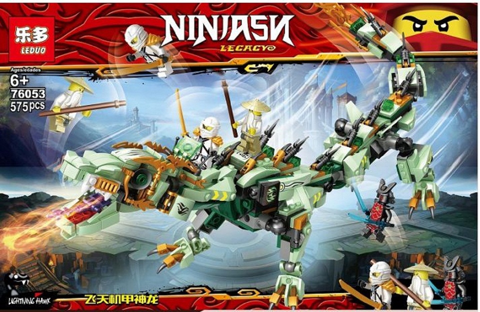 Bộ lắp ghép ninja  rồng bay  Rakuto