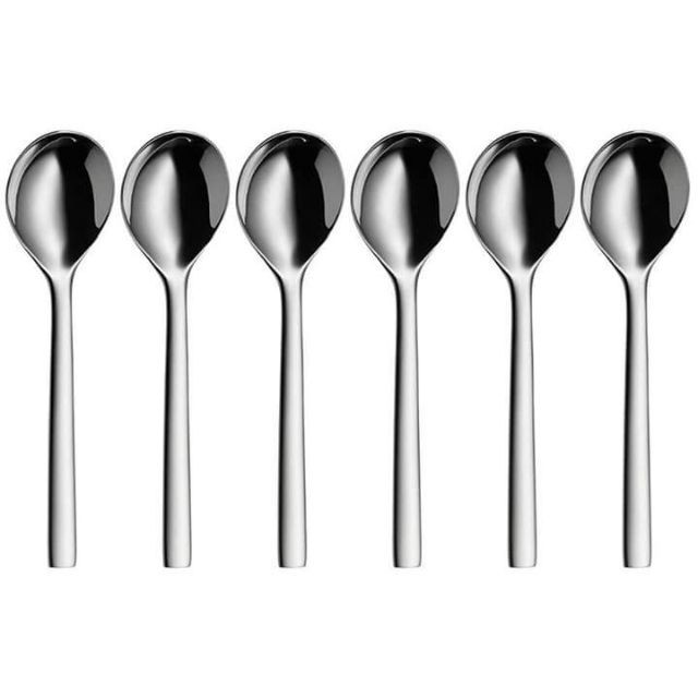 Set 6 thìa to ăn phở WMF thép không gỉ nội địa Đức