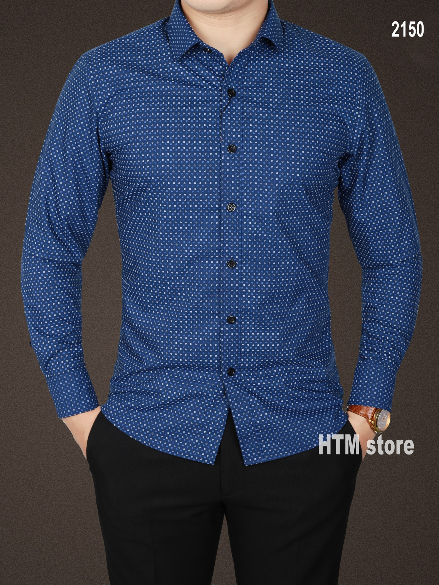 [4.4 HOÀN TIỀN 15%]Áo sơ mi nam, áo sơ mi họa tiết công sở cao cấp không nhăn thiết kế độc quyền Zento HTM ( ảnh thật)