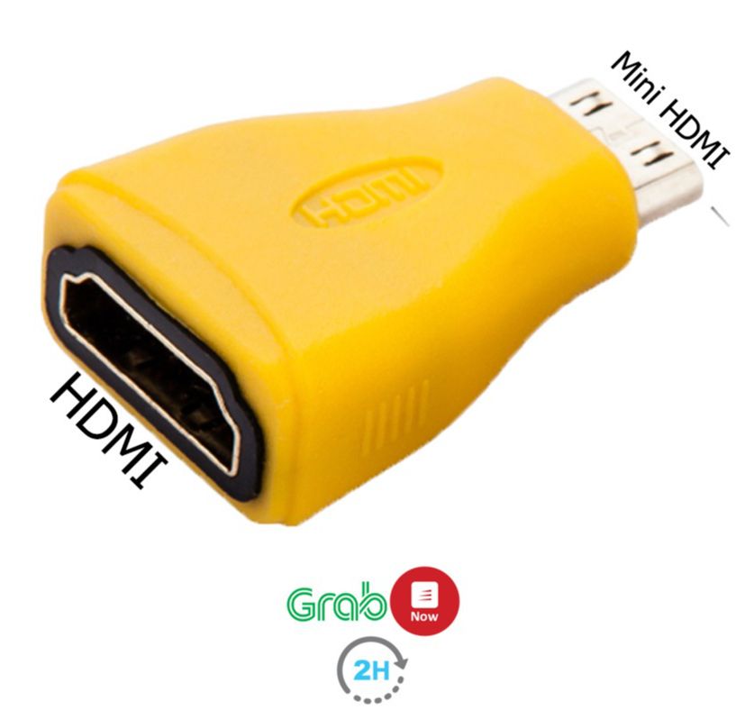 Đầu chuyển Mini HDMI to HDMI cho máy ảnh canon, nikkon, mini hdmi ra hdmi - Jinghua S112