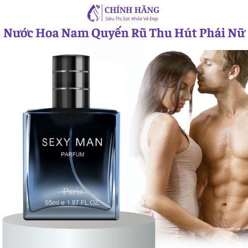 Nước hoa nam quyến rũ thu hút, tự tin lưu giữ hương thơm cả ngày dài 55ml
