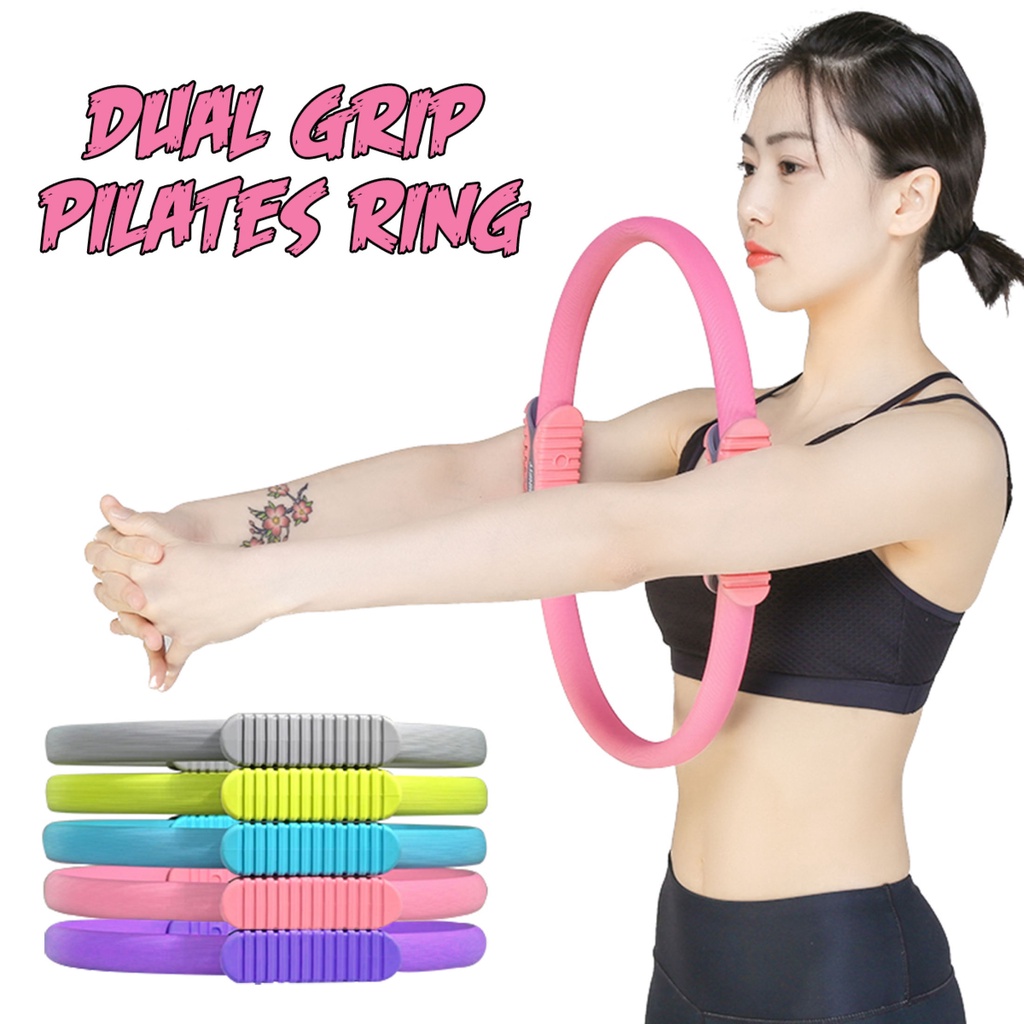Vòng Tập Pilates Yoga Kẹp Kép, Phép Thuật Tập Luyện Thể Hình Tập Gym Co Giãn-Sport1VN-198