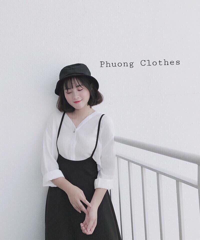 Set đầm yếm dây (Kèm hình thật)