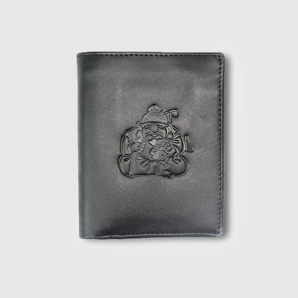 Ví thần tài may mắn/Bóp nam da bò công nghệ Nhật Bản thương hiệu Heika