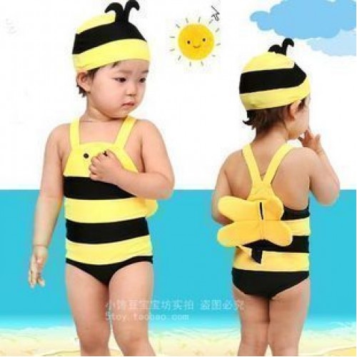 Đồ bơi con ong tạo hình ngộ nghĩnh cho bé trai, bé gái