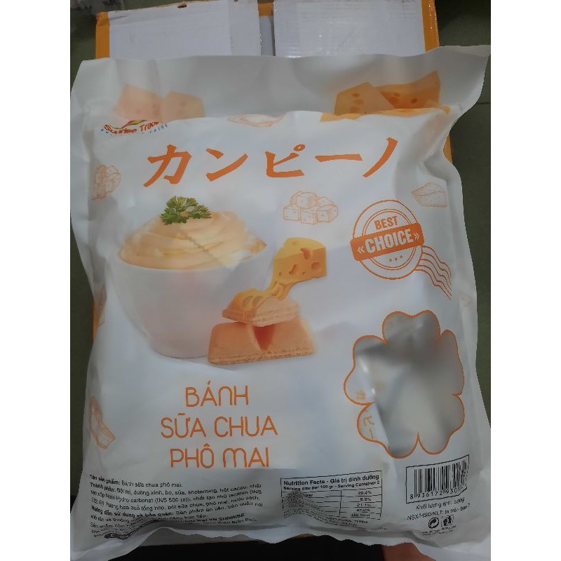 Bánh sữa chua phô mai Sunrise Trading 500gram
