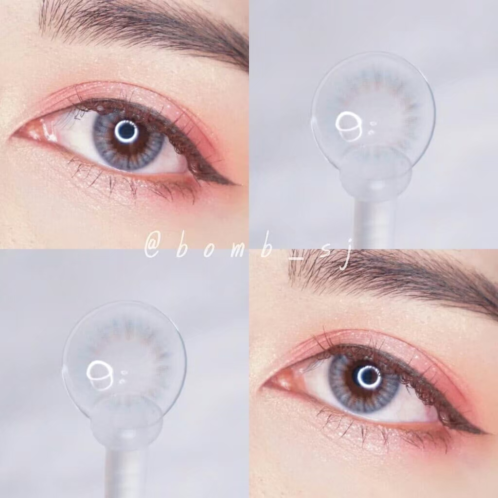 Lens áp tròng không viền SUNSET GRAY - ẩm cao 55% - hsd 6 tháng, cam kết hàng đúng mô tả, chất lượng đảm bảo, an toàn đến sức khỏe người sử dụng