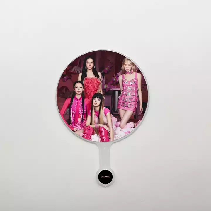 Quạt Blackpink cầm tay hình Thần Tượng Kpop
