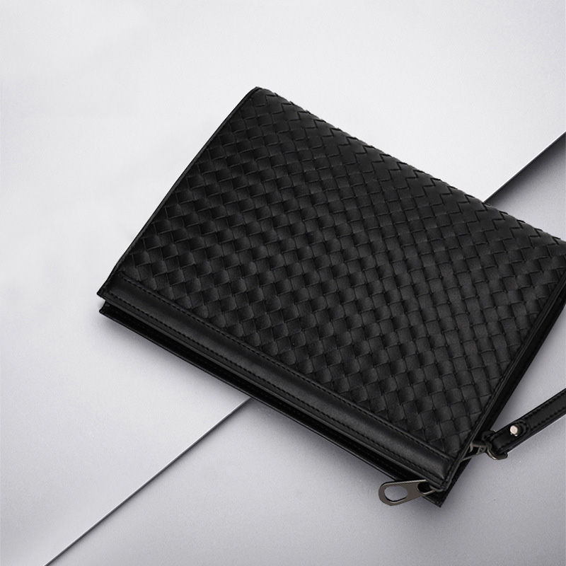 Clutch cầm tay nam da bò thật cl144ld - 100% da thật, bh 3 năm