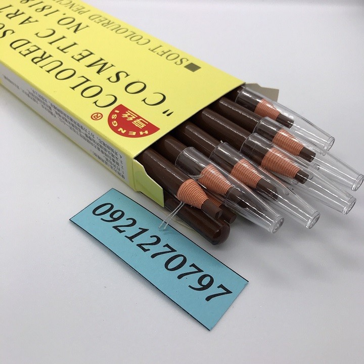 Combo 12 chì xé kẻ chân mày loại 3 không tem - 12 chì xé rẻ