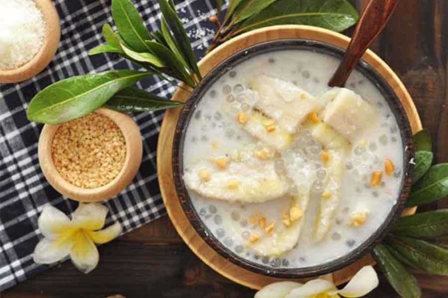 500g Bột báng nấu chè làm bánh