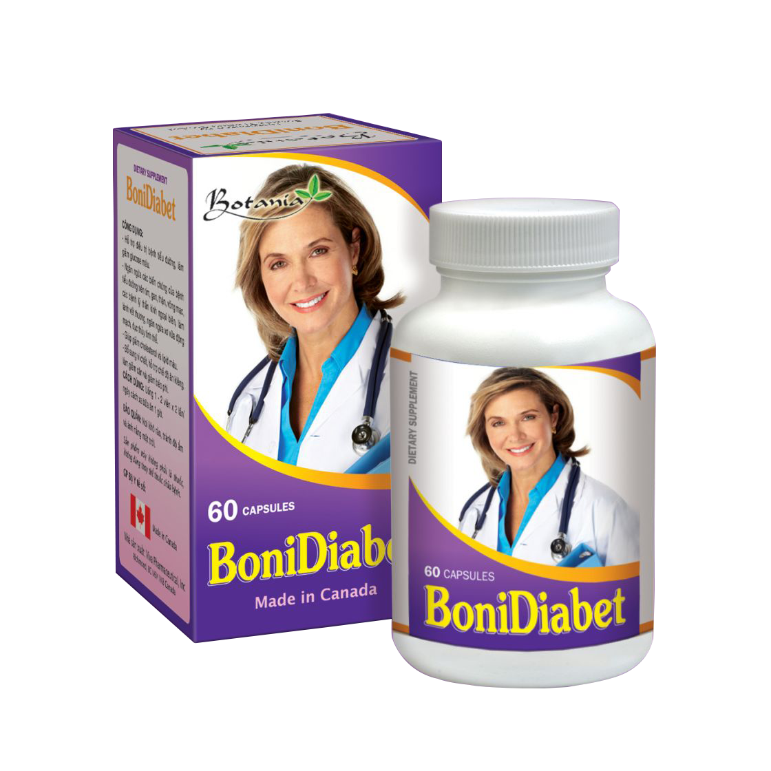 Viên uống hỗ trợ tiểu đường BoniDiabet