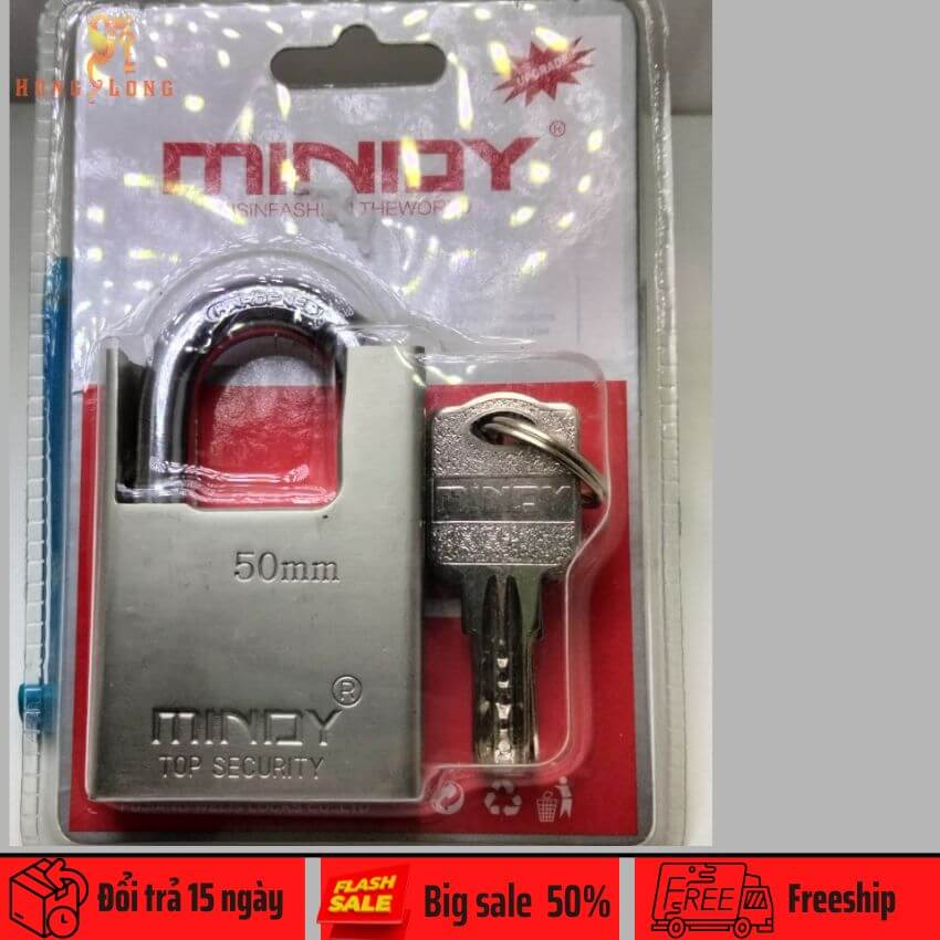 Ổ Khóa Chống Trộm Chống Cắt (Chính Hãng Mindy 100%) Bảo Hành, Đổi Trả 15 Ngày