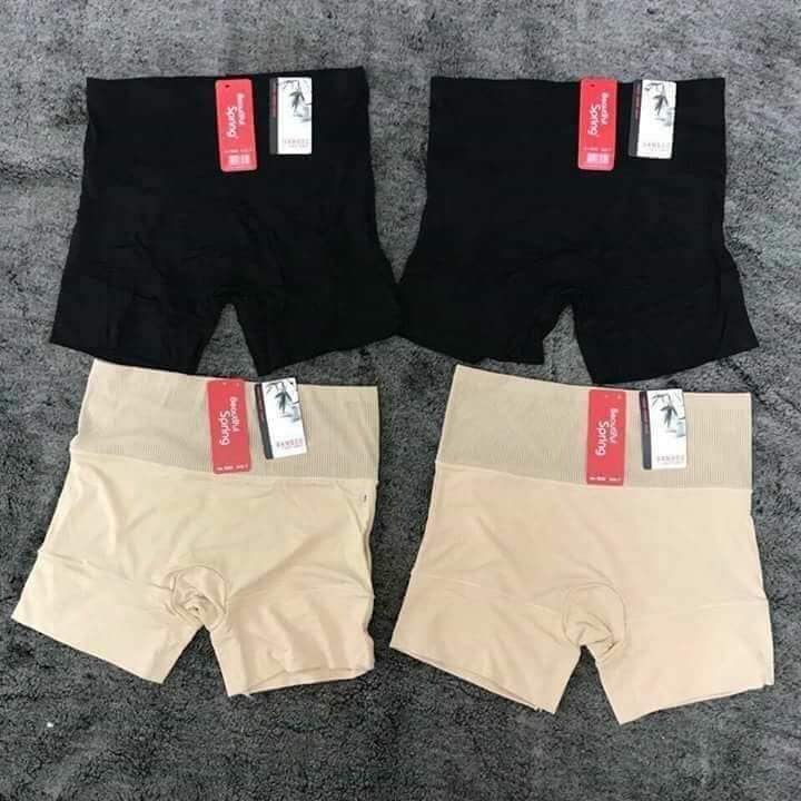 Quần mặc váy gel bụng, quần mặc váy 2 in 1, quần mặc váy cotton, quần mặc váy