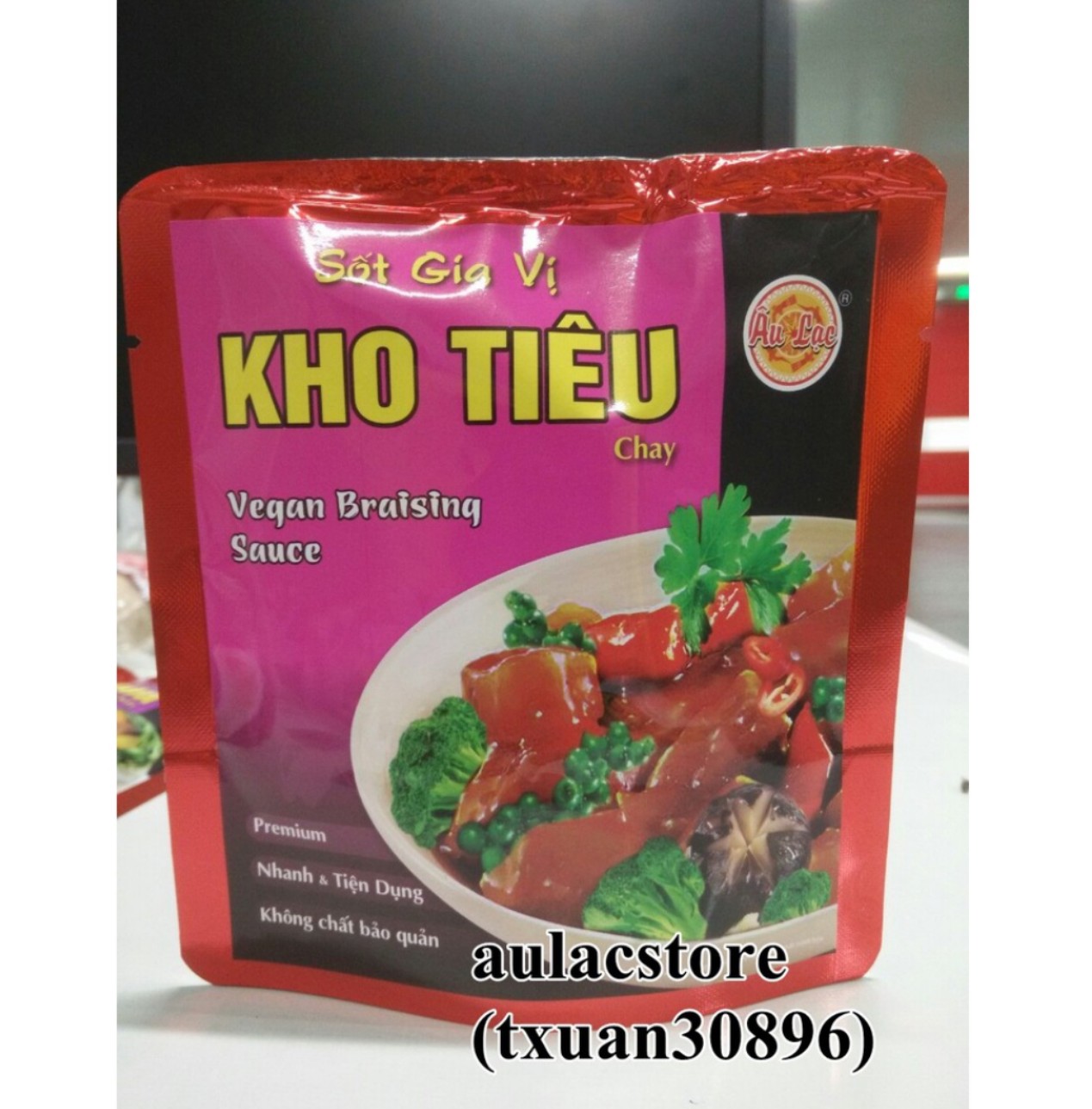 Sốt gia vị kho tiêu chay âu lạc