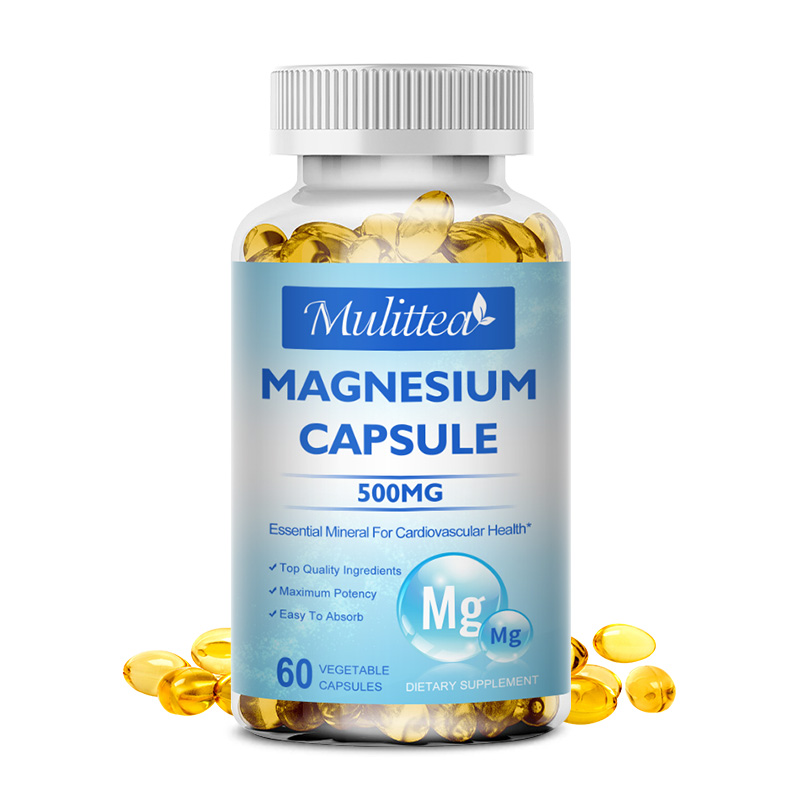 Viên nang Magnesium Glycine 500mg Hỗ trợ sức khỏe cơ bắp