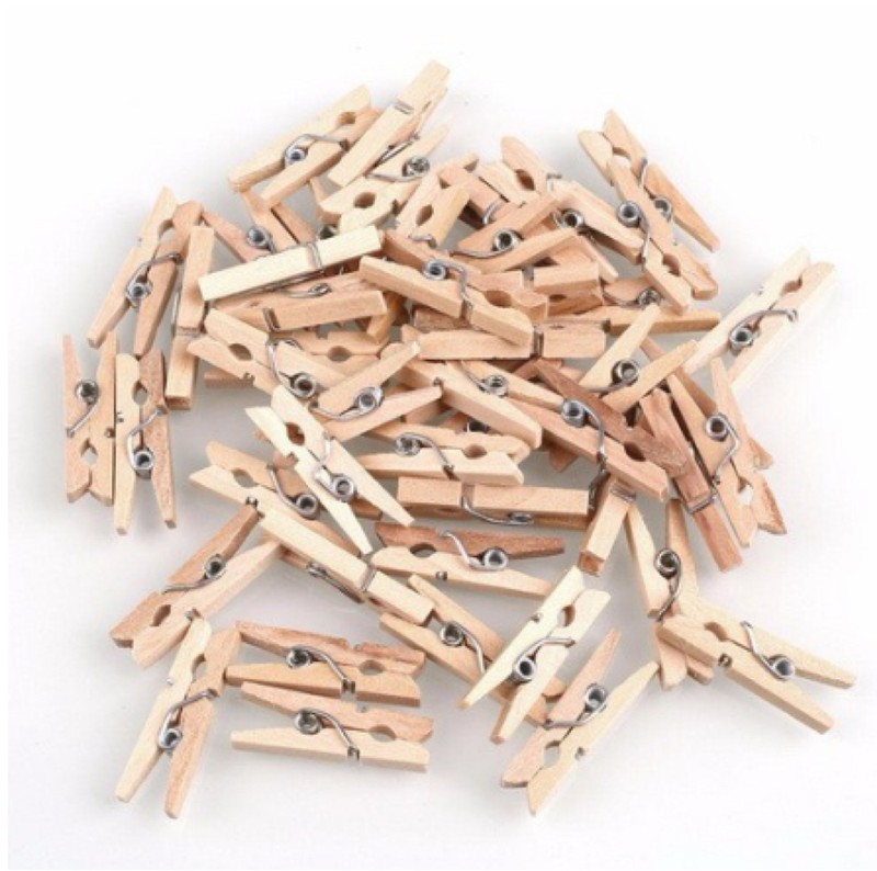 [HCM]kẹp gỗ treo ảnh