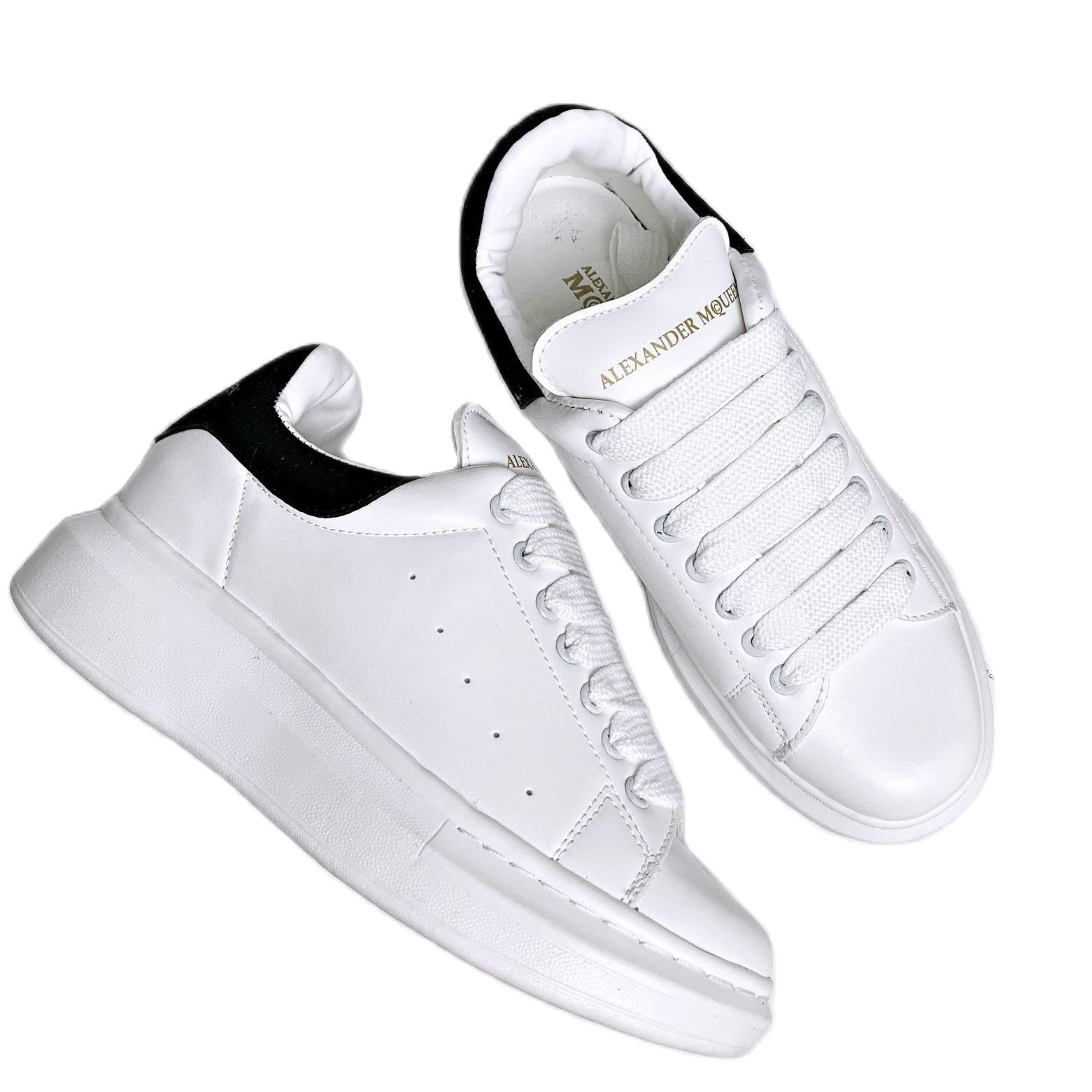 Giầy thể thao mcqueen gót đen nam nữ