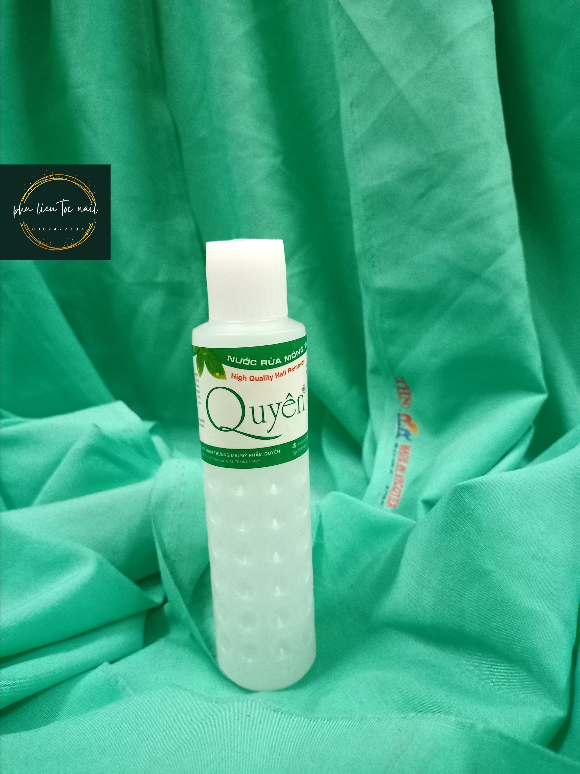Nước rửa móng Quyên 125ml chai nấp trắng - Trường Thọ, TĐ