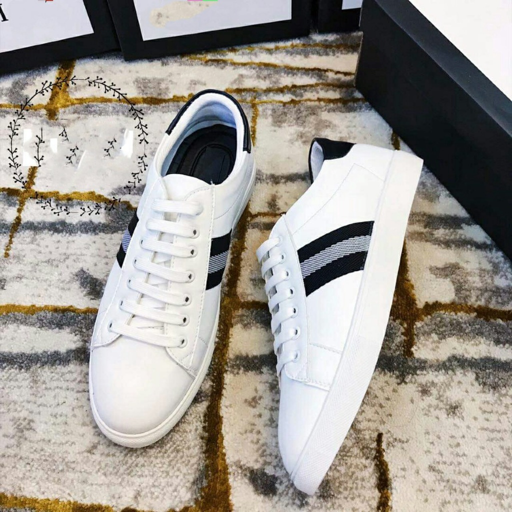 Giày sneaker bata nam trắng - 7
