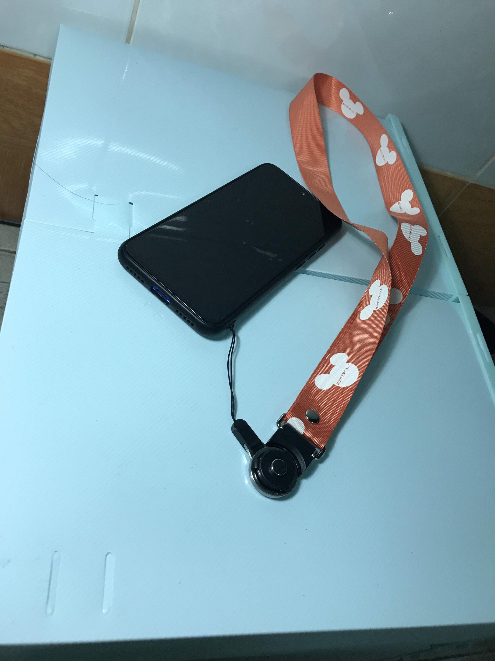 Dây đeo điện thoại, dây đeo cổ điện thoại, thẻ strap đa năng, nhiều màu sắc, dây đeo bản 2.5 cm, màu tự chọn (hình ngẫu nhiên) - Hình thật.