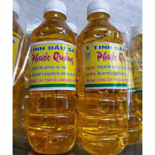 Giá sỉ 1 lít tinh dầu xả Phước quảng chống muỗi