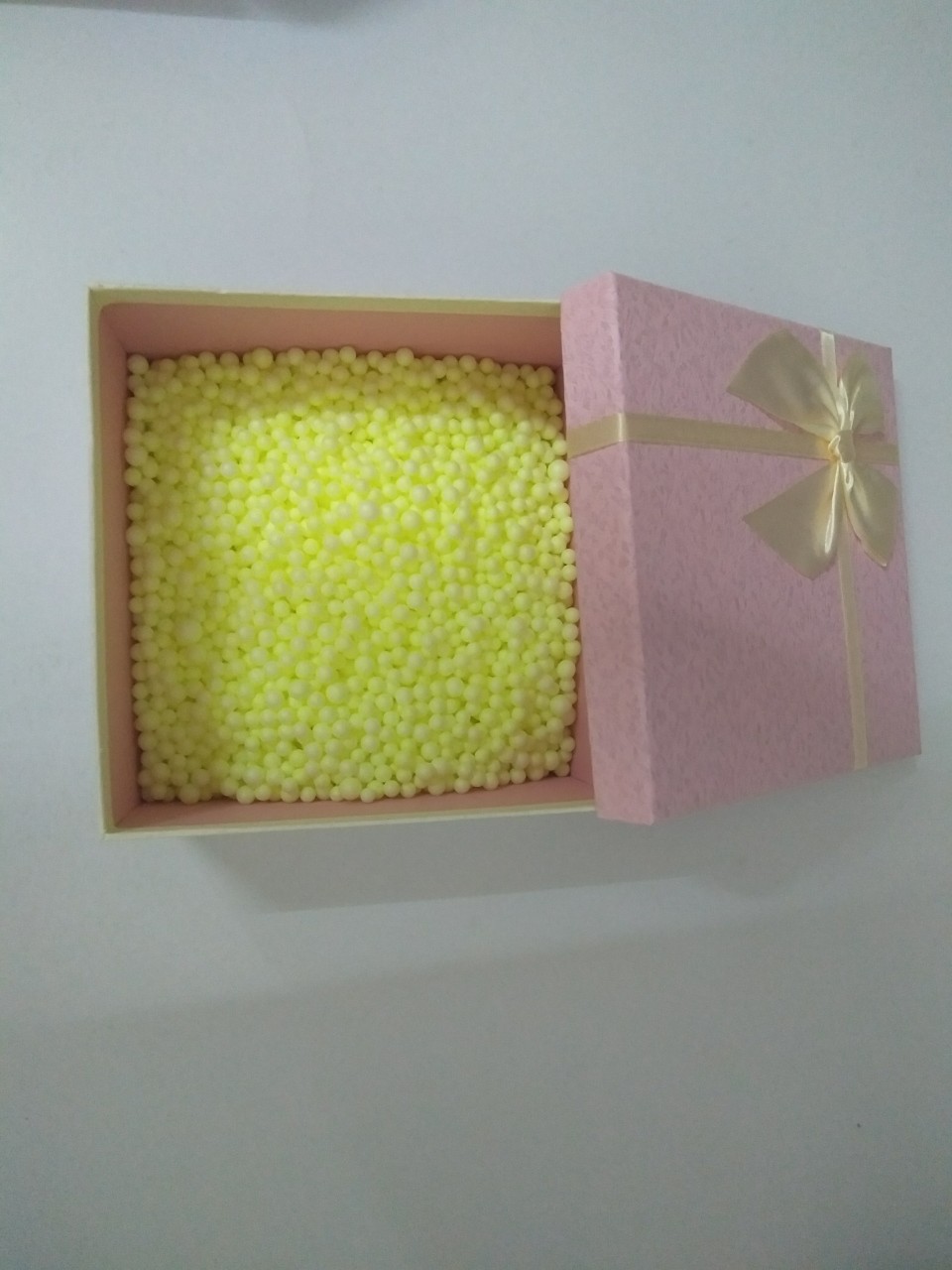hộp quà hình vuông tặng kèm hạt xốp ❤❤ size 2 (15.5 x 15.5 x 6.5cm)