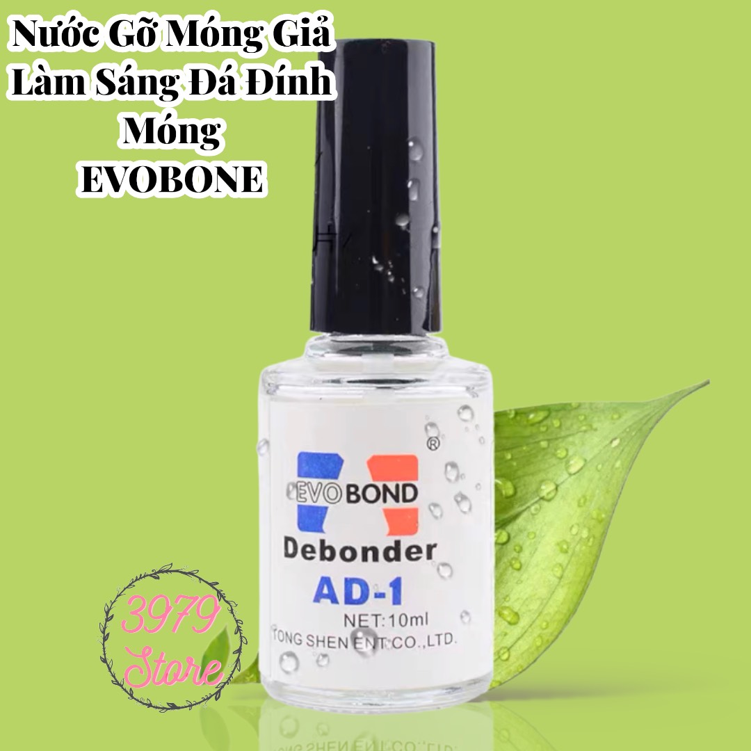 Nước gỡ móng làm sáng đá đính móng evobond