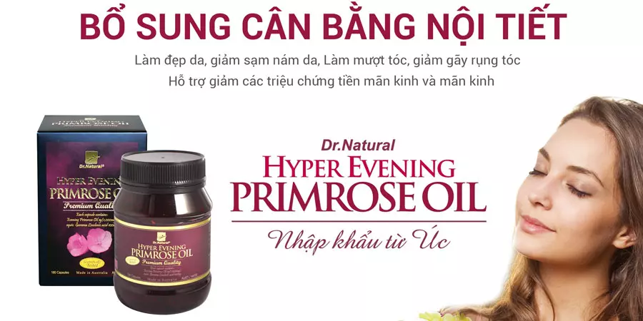 Viên uống Bổ Sung Nội Tiết Hyper Evening Primrose Oil 180 viên 1