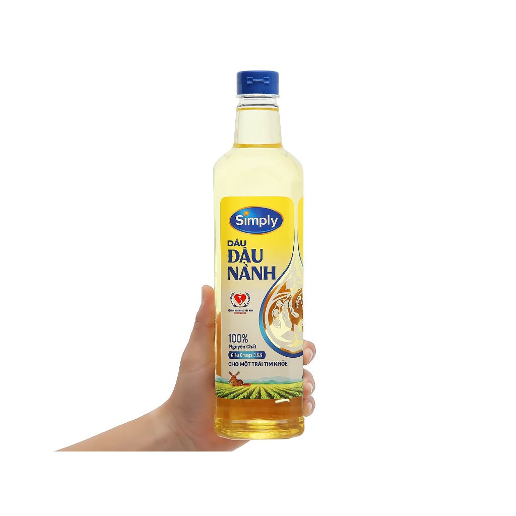 Dầu đậu nành simply 1l