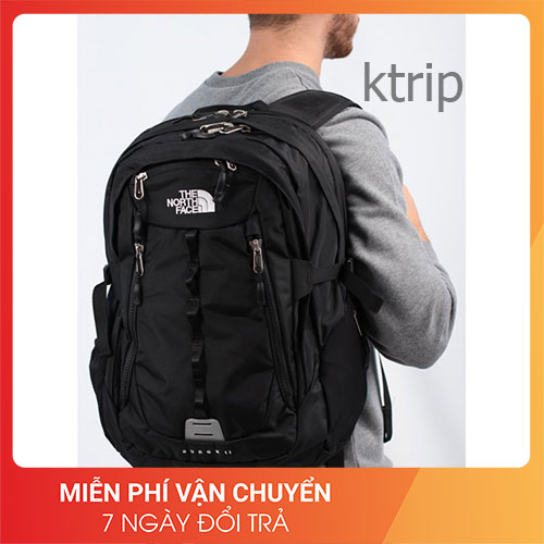Balo Laptop du lịch Balo TNF Surge II Transit màu đen- Thiết kế thông minh chống nước tốt BẢO HÀNH 12 tháng