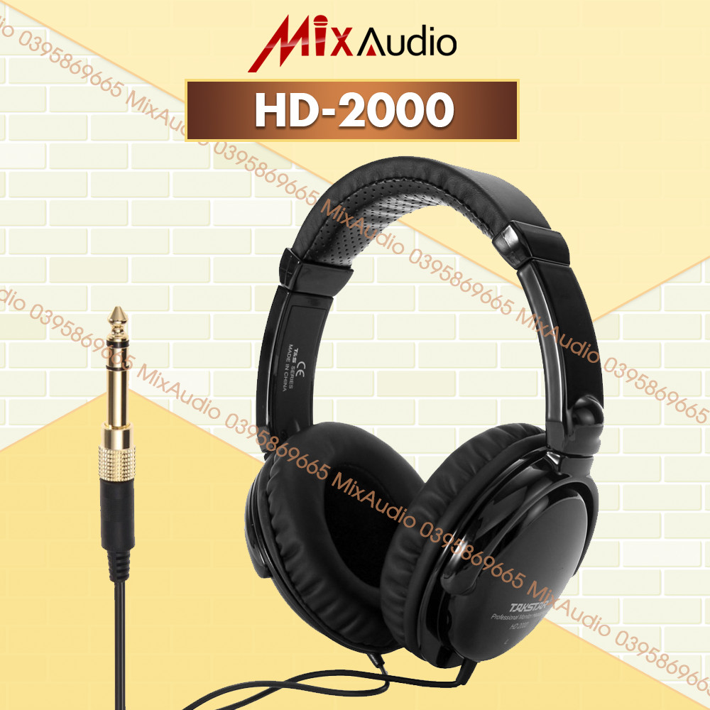 [HÔM NAY_VC10% đơn 49K - MAX 1 TRIỆU][CHÍNH HÃNG] Tai nghe kiểm âm TAKSTAR HD-2000, Tai nghe over ear /Tai nghe chụp tai Gaming/Tai nghe thu âm/tai nghe livestream [BH 6 tháng]