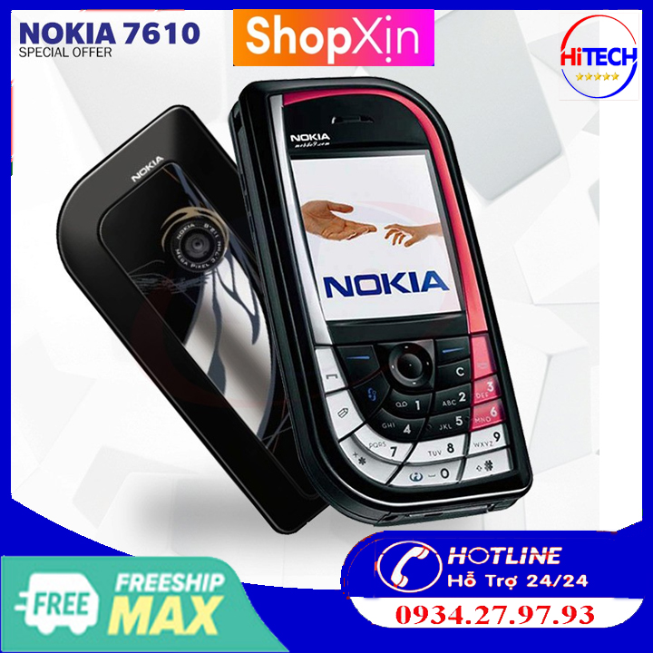 Điện thoại Nokia 7610 đã có từ lâu nhưng vẫn làm cho người dùng yêu thích. VớI thiết kế đặc trưng và sự tiện dụng, điện thoại Nokia 7610 là lựa chọn hoàn hảo cho những người yêu thích công nghệ cổ điển.