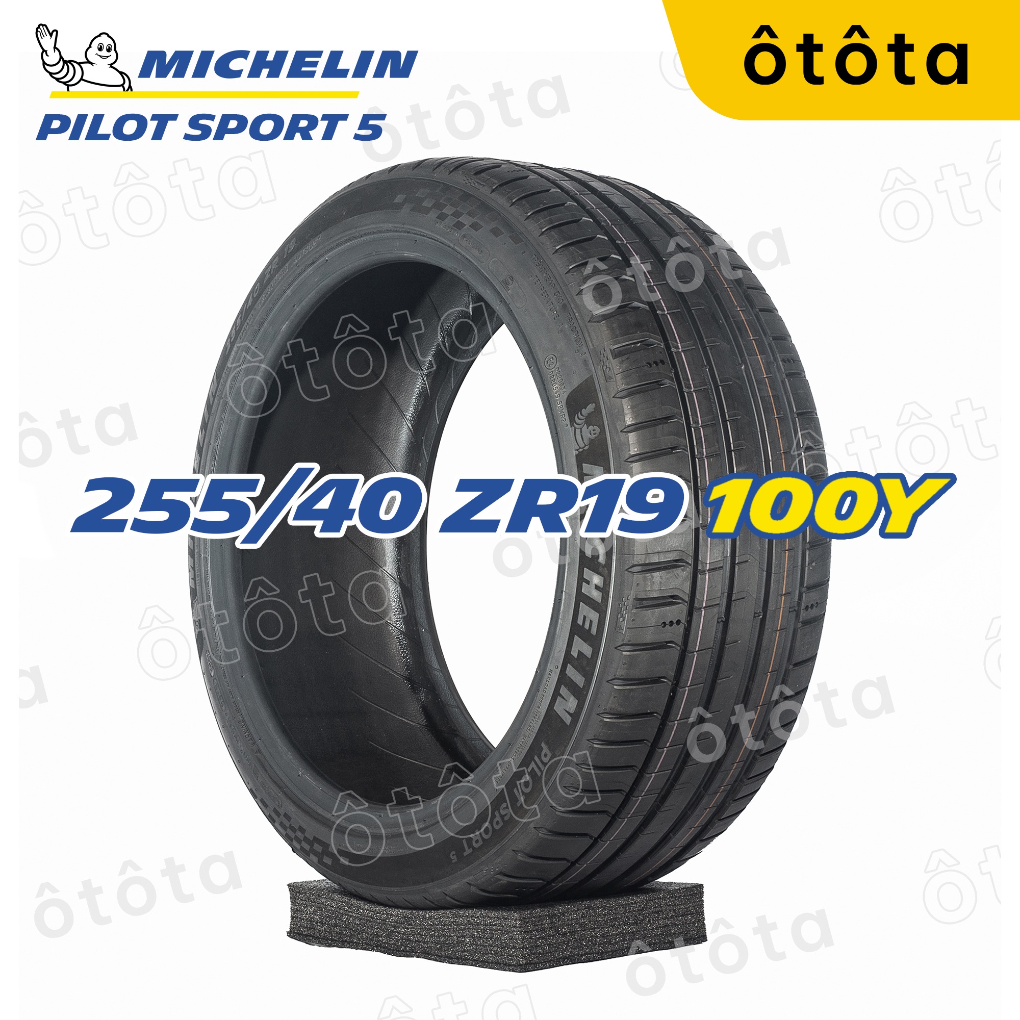 Lốp ô tô Michelin 255/40 ZR19 100Y Pilot Sport 5 – Chính Hãng BH 6 năm (255/40ZR19, 255 40 ZR19) Giá 8,704,800 Đồng*Miễn phí vận chuyển